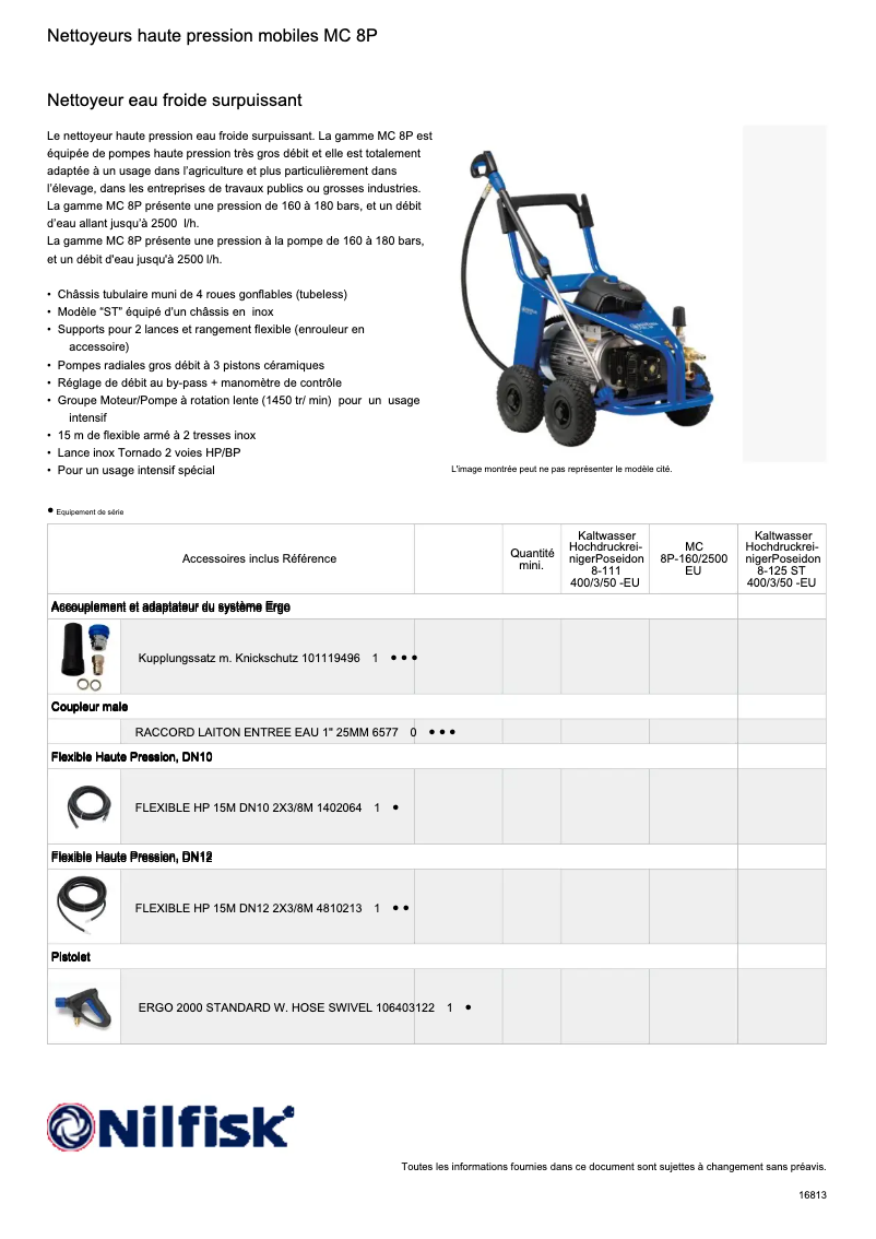 Image de la première page du manuel de l'appareil MC 8