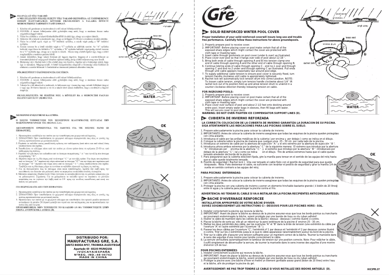 Page 1 de la notice Mode d'emploi Gre CIPROV911