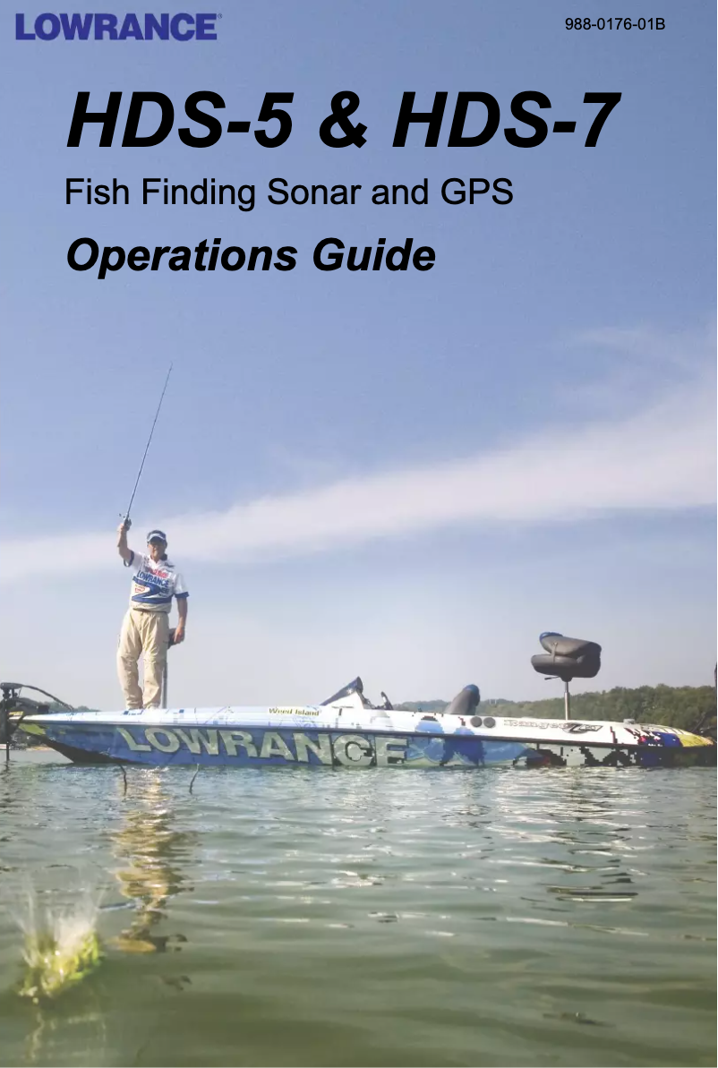 Page n°1 - Manuel utilisateur Lowrance HDS-7