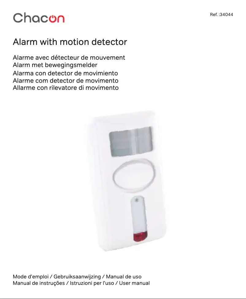 Image de la première page du manuel de l'appareil 34044