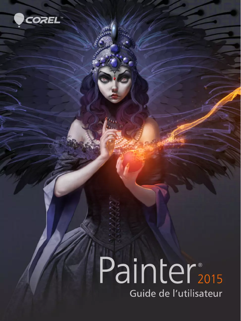 Page 1 de la notice Manuel utilisateur Corel Painter 2015