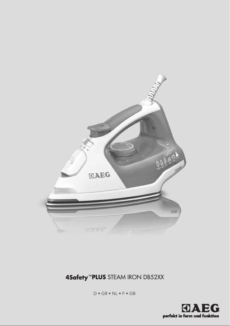 Page 1 de la notice Manuel utilisateur AEG DB5236GR