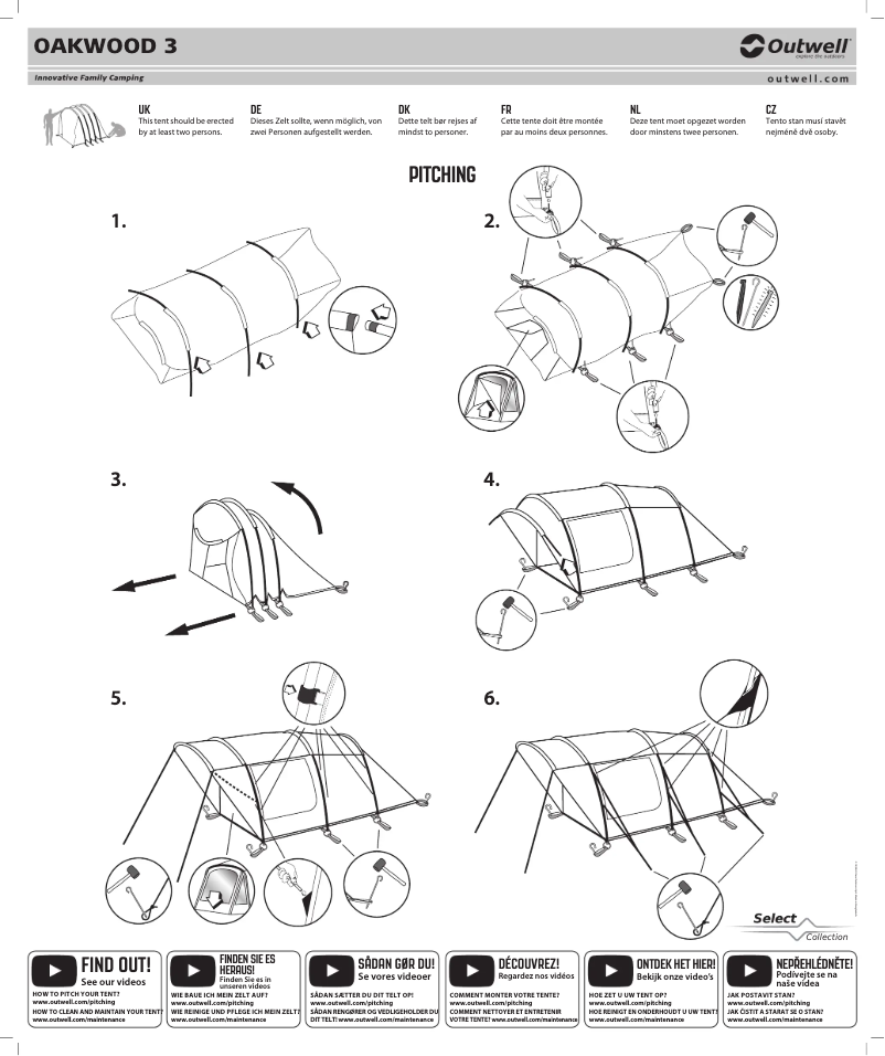 Image de la première page du manuel de l'appareil Oakwood 3