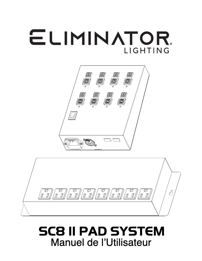 Image de la première page du manuel de l'appareil SC8 II PAD SYSTEM