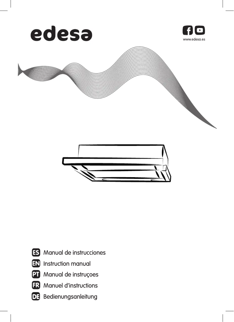Page n°1 - Manuel utilisateur Edesa ECT-6411 WH
