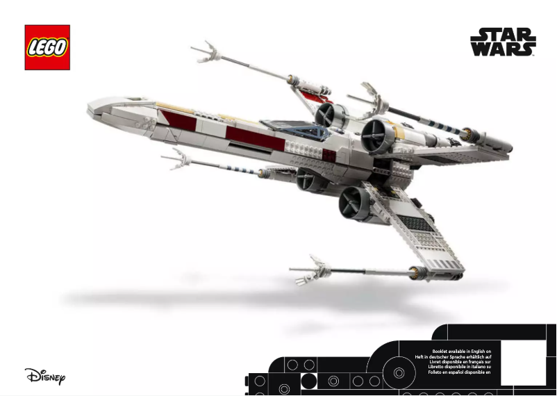 Page 1 de la notice Manuel utilisateur Lego Star Wars 75355