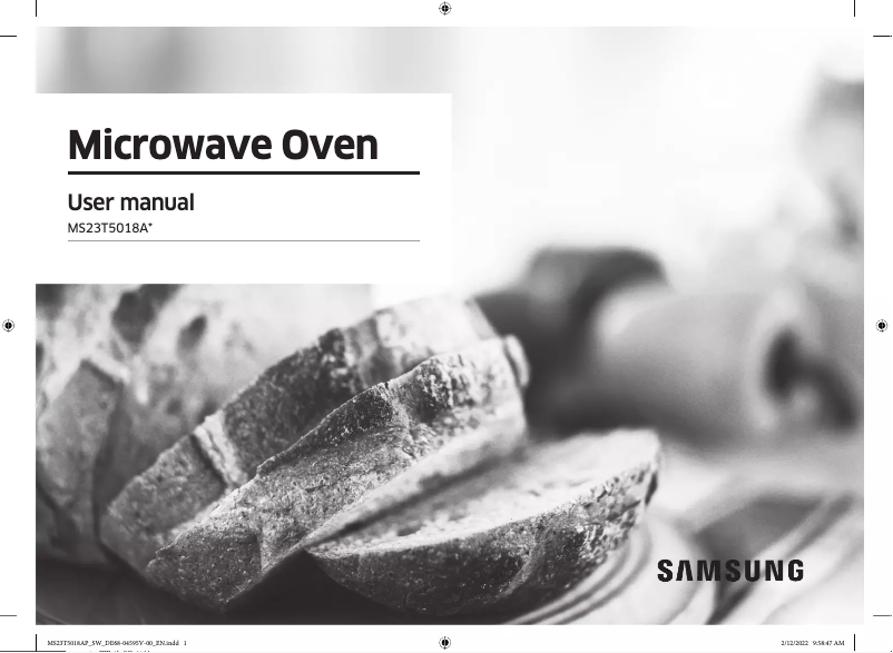 Page n°1 - Manuel utilisateur Samsung MS23T5018AC