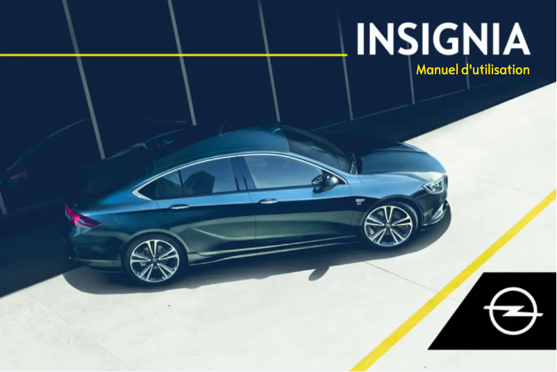 Page 1 de la notice Manuel utilisateur Opel Insignia (2020)