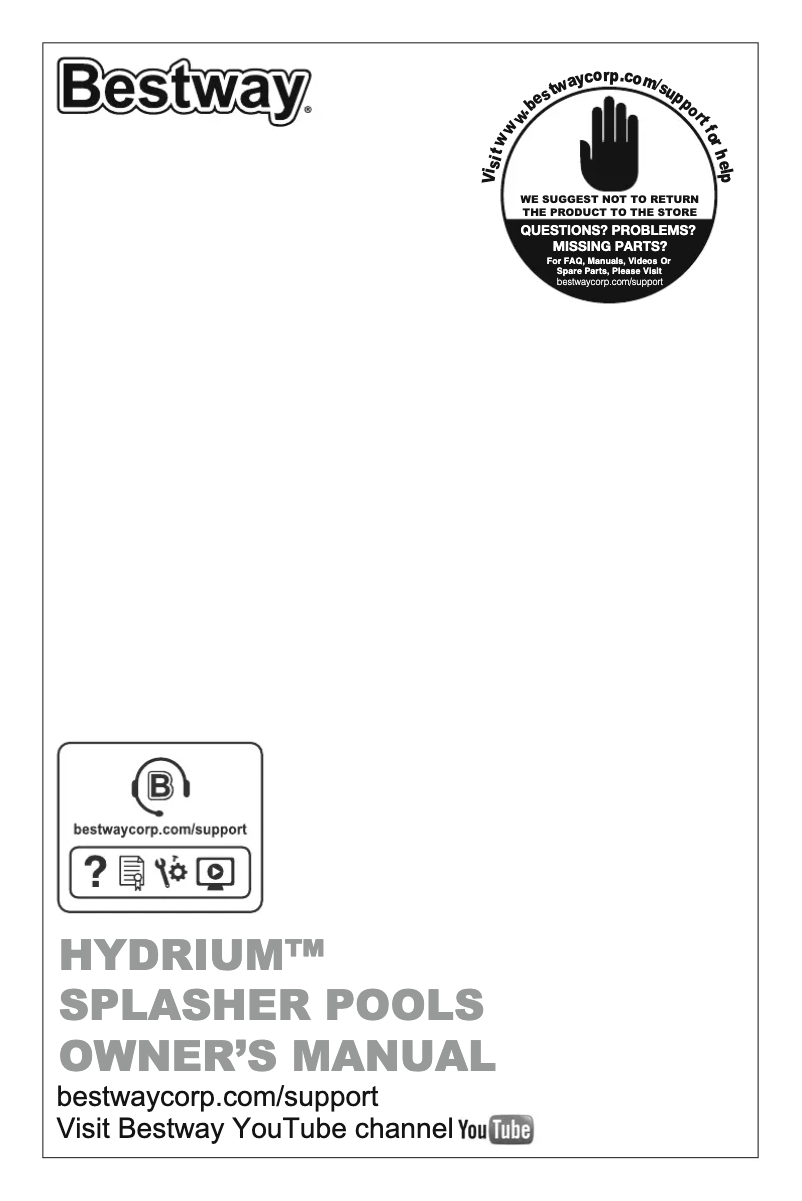 Image de la première page du manuel de l'appareil Hydrium 56669