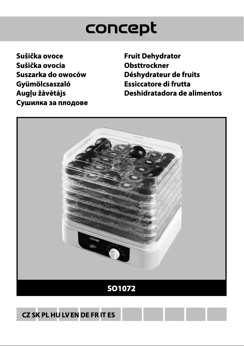 Page 1 de la notice Manuel utilisateur Concept SO1072