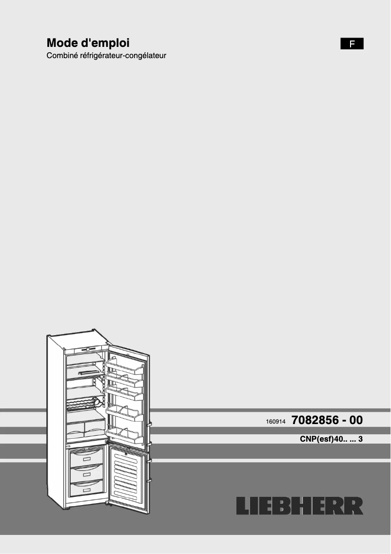 Image de la première page du manuel de l'appareil CNP 4033-20
