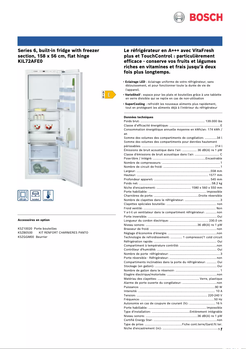Imagen de la primera página del manual del dispositivo KIL72AFE0