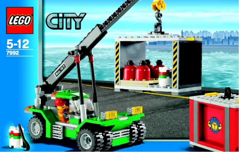 Page n°1 - Manuel utilisateur Lego Container Stacker
