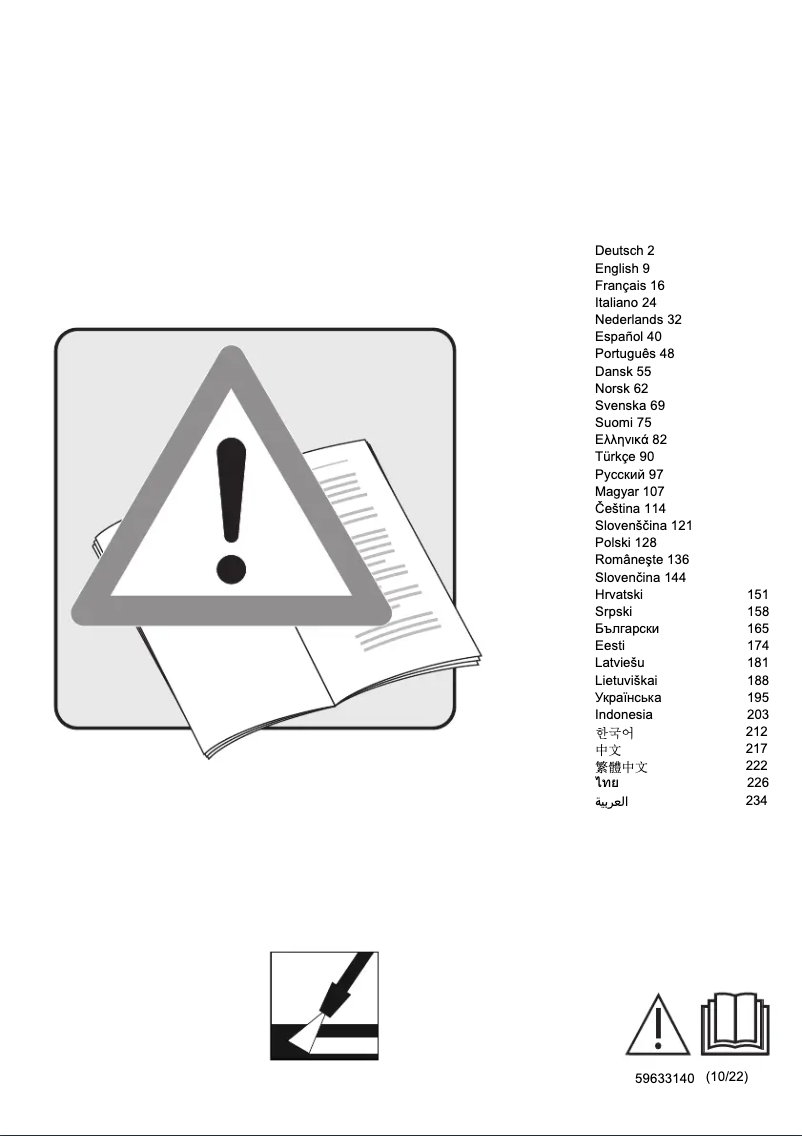 Page 1 de la notice Manuel utilisateur Kärcher HD 13/35 Ge Cage
