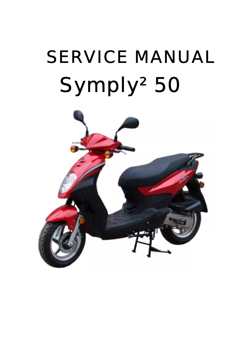 Image de la première page du manuel de l'appareil Symply 2 50