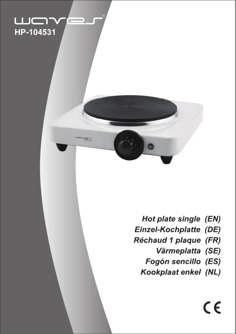 Page 1 de la notice Manuel utilisateur Waves HP-104531