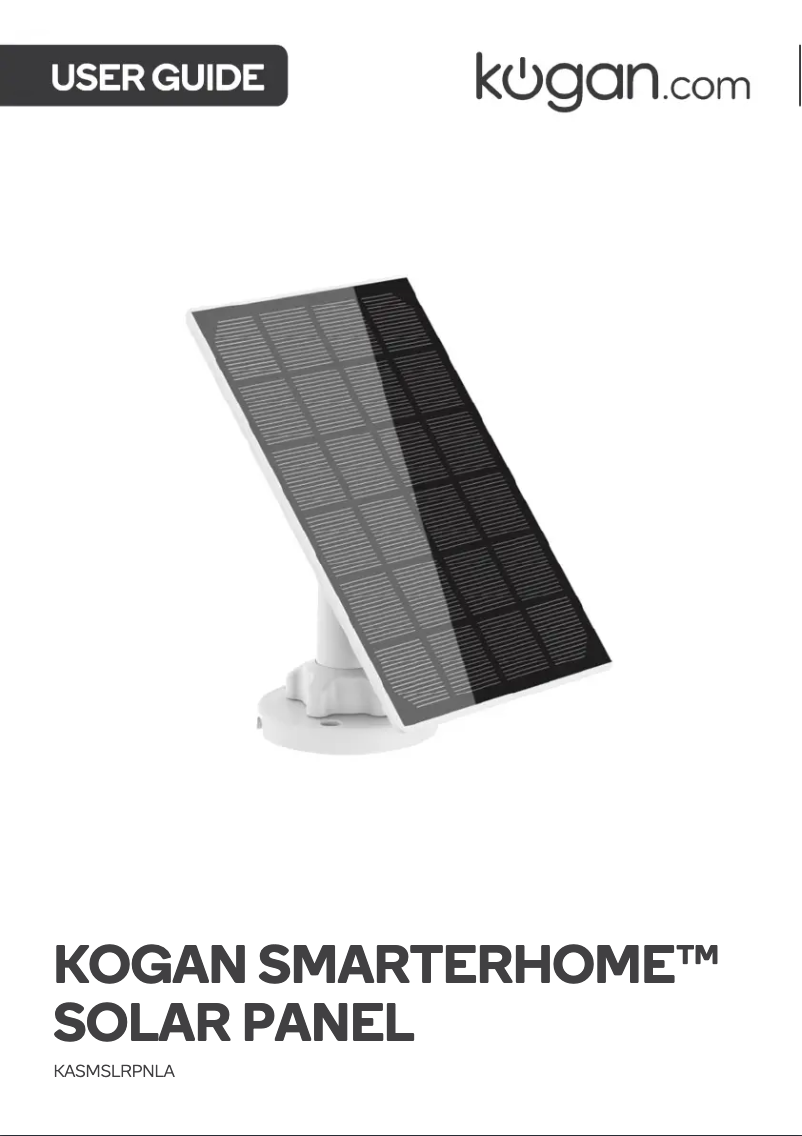 Page n°1 - Manuel utilisateur Kogan KASMSLRPNLA