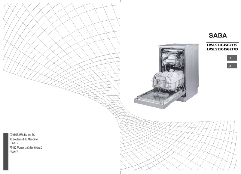 Page 1 de la notice Manuel utilisateur Saba LVSLS11C45GZ17S