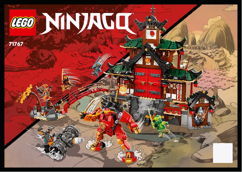 Page 1 of the manual User Manual Lego Ninjago 71767