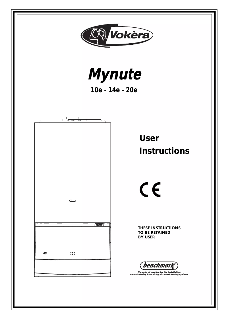 Page n°1 - Manuel utilisateur Vokèra Mynute 20e