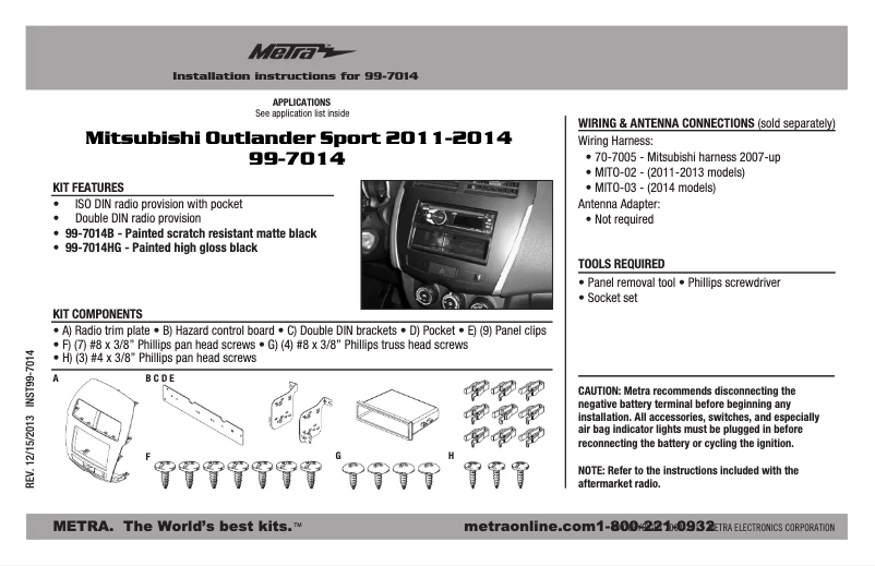 Page 1 de la notice Manuel utilisateur AXESS 99-7014HG