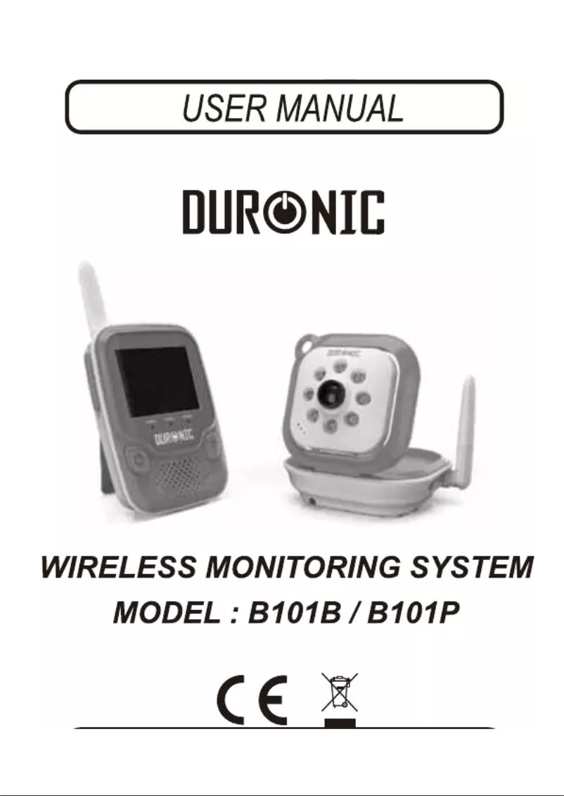 Página 1 del manual Manual de usuario Duronic B101P