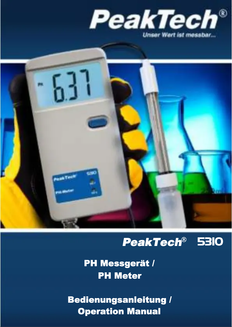 Imagen de la primera página del manual del dispositivo 5310