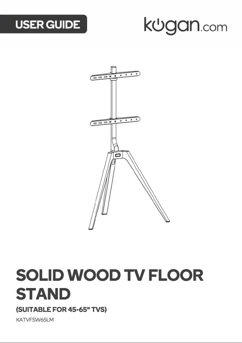 Page 1 de la notice Manuel utilisateur Kogan KATVFSW65LM