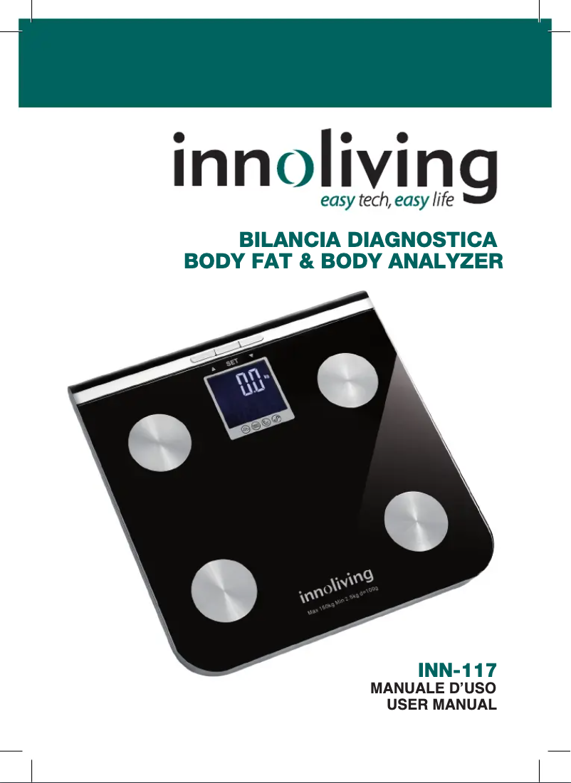 Page 1 de la notice Manuel utilisateur Innoliving INN-117