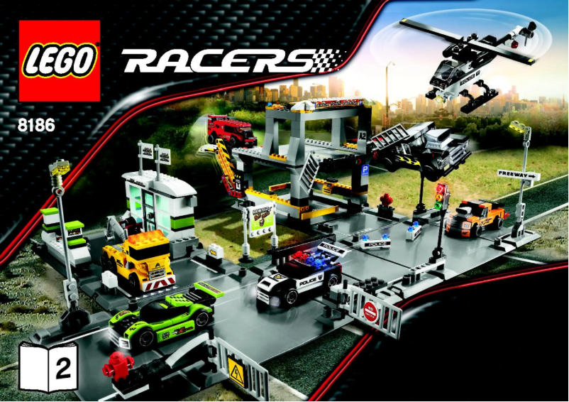 Page 1 de la notice Manuel utilisateur Lego Racers 8186