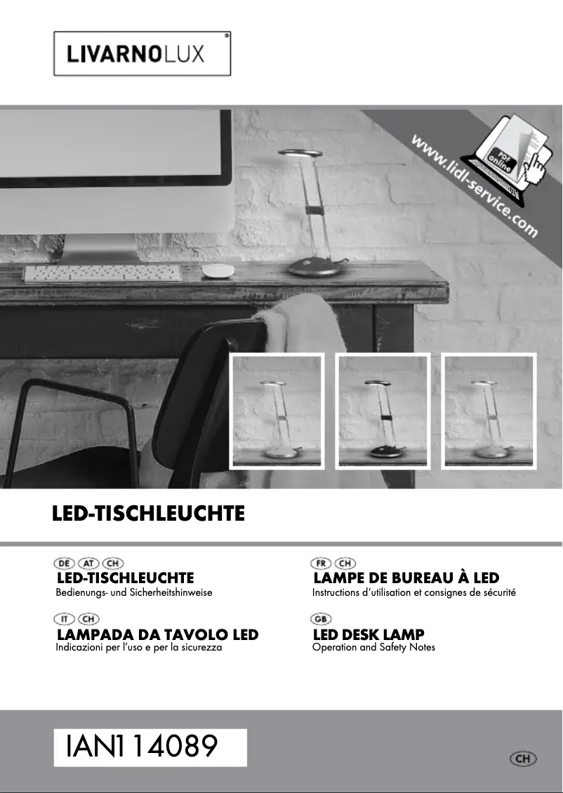 Page n°1 - Manuel utilisateur Livarno Lux IAN 114089
