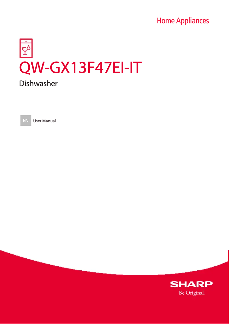 Page n°1 - Manuel utilisateur Sharp QW-GX13F47EI-IT
