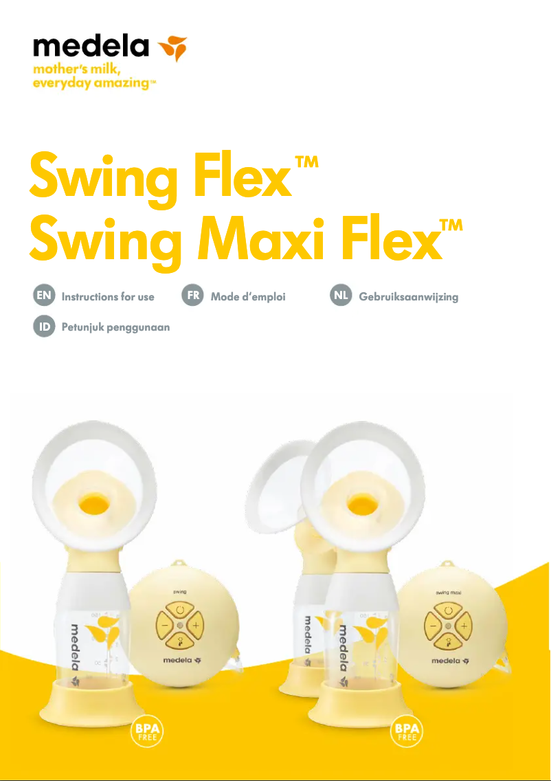 First page image of the manual for Swing Maxi