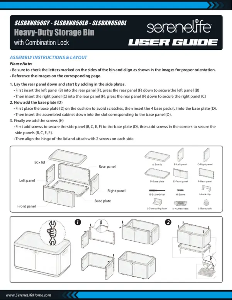 Image de la première page du manuel de l'appareil SLSBXN850GY