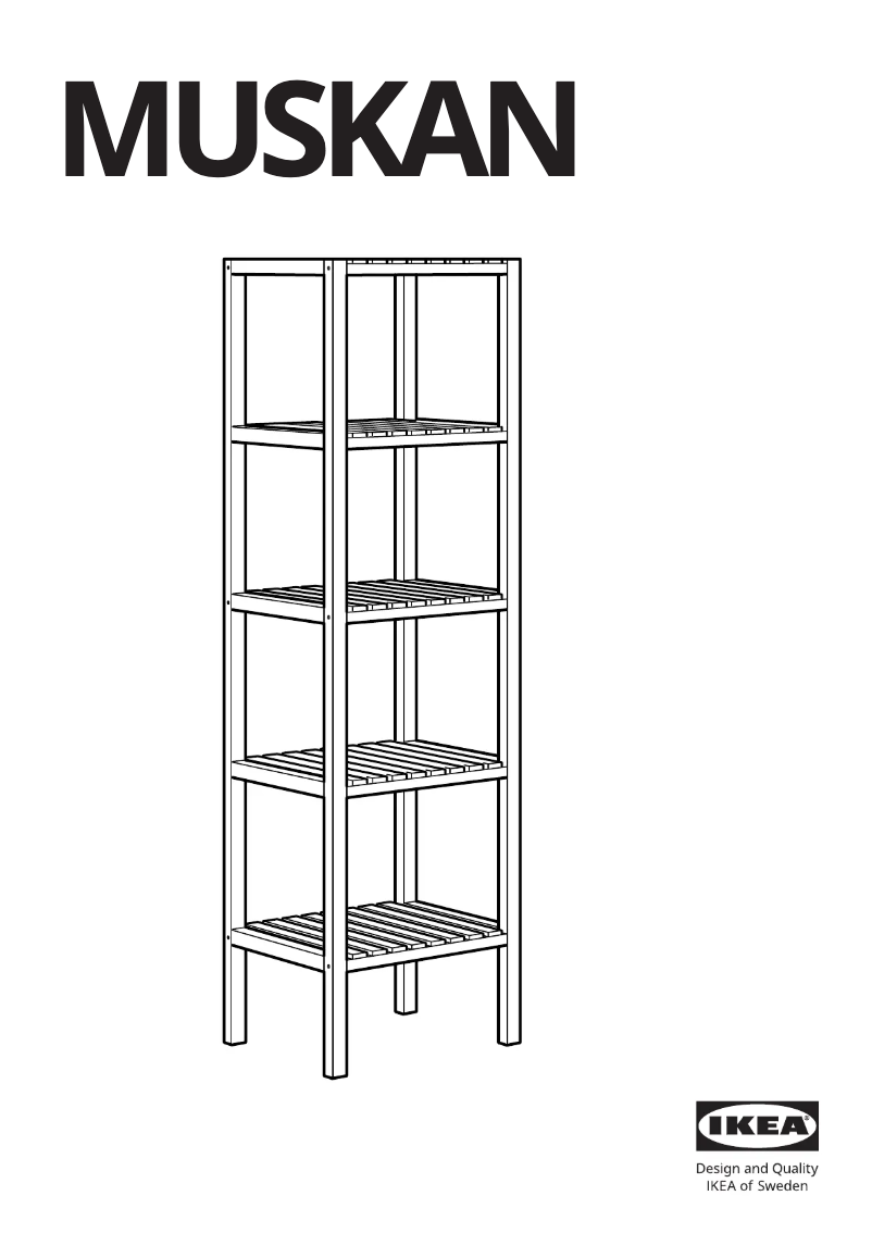 Image de la première page du manuel de l'appareil MUSKAN 105.878.30