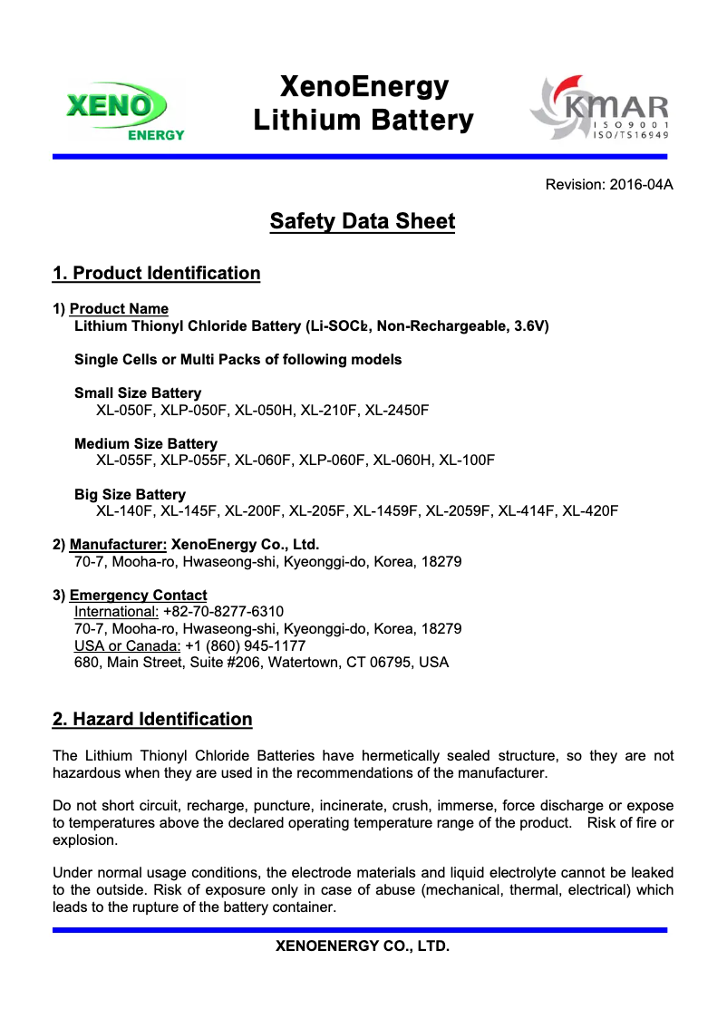 Page 1 de la notice Fiche technique Comark N2013