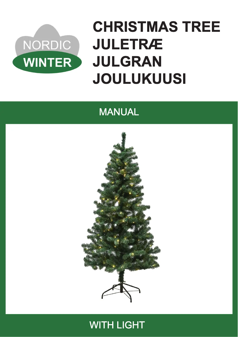 Page 1 de la notice Manuel utilisateur Nordic Winter 780-115