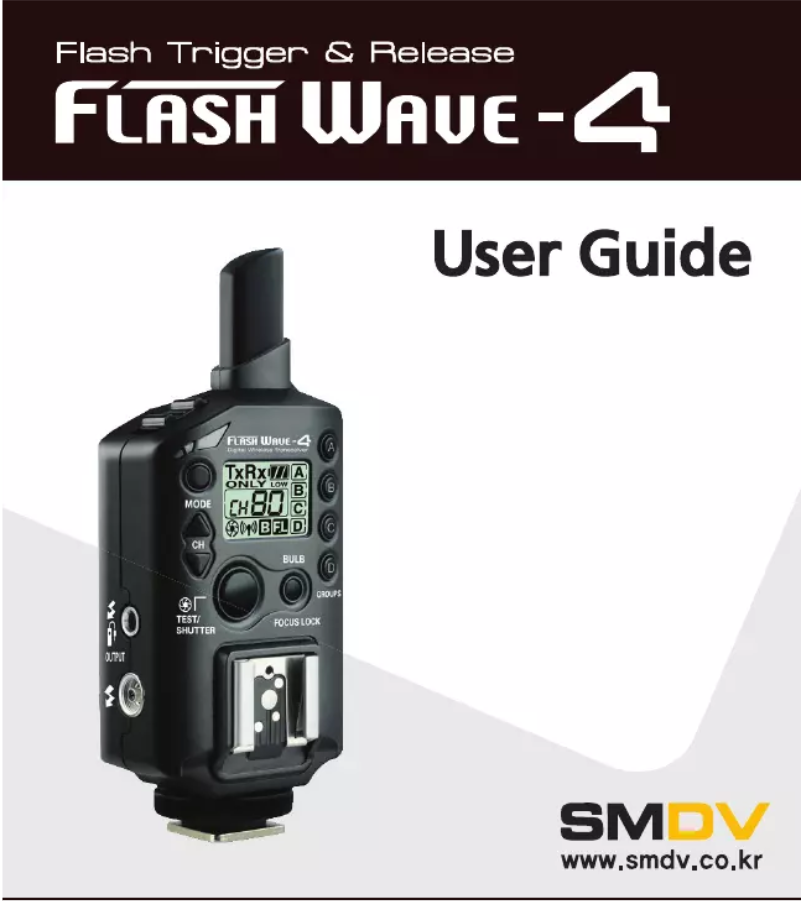 Página 1 del manual Manual de usuario SMDV FW4