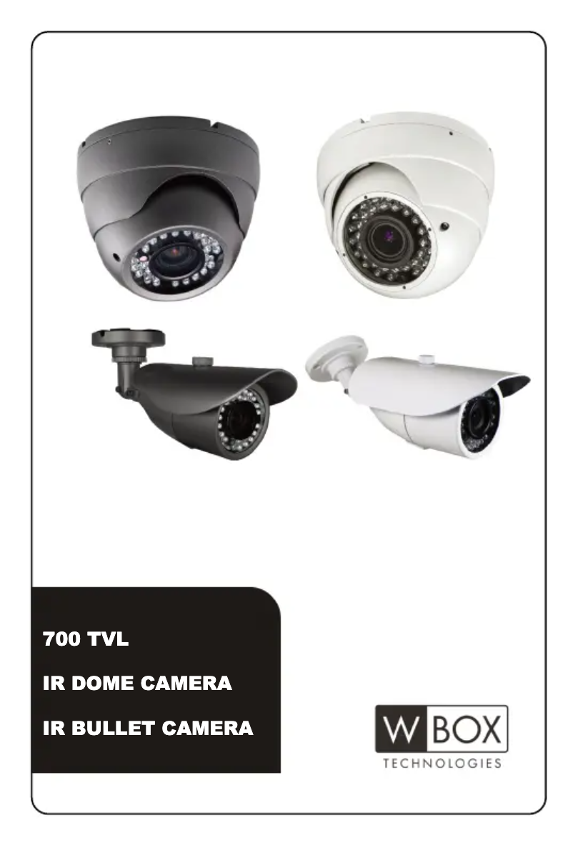 Page 1 de la notice Manuel utilisateur W Box 0E-BLIR700V