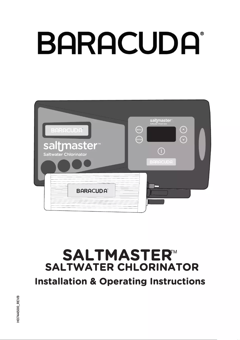 Image de la première page du manuel de l'appareil Saltmaster