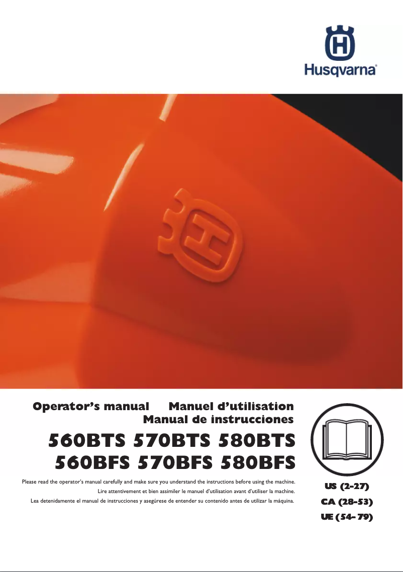 Image de la première page du manuel de l'appareil 570BFS
