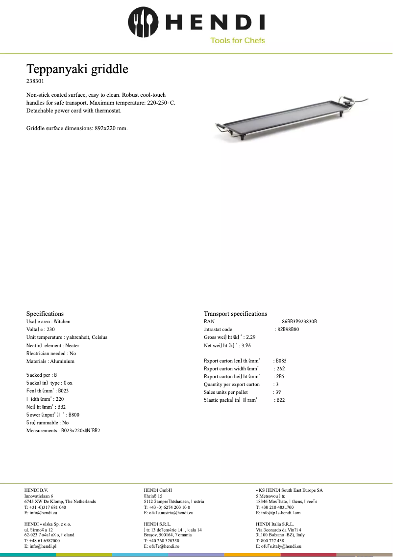 Image de la première page du manuel de l'appareil 238301