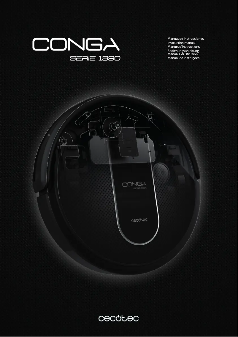 Page 1 de la notice Manuel utilisateur Cecotec Conga 1390