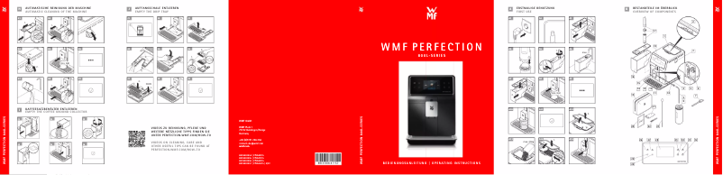 Page 1 de la notice Manuel utilisateur WMF Perfection 880L