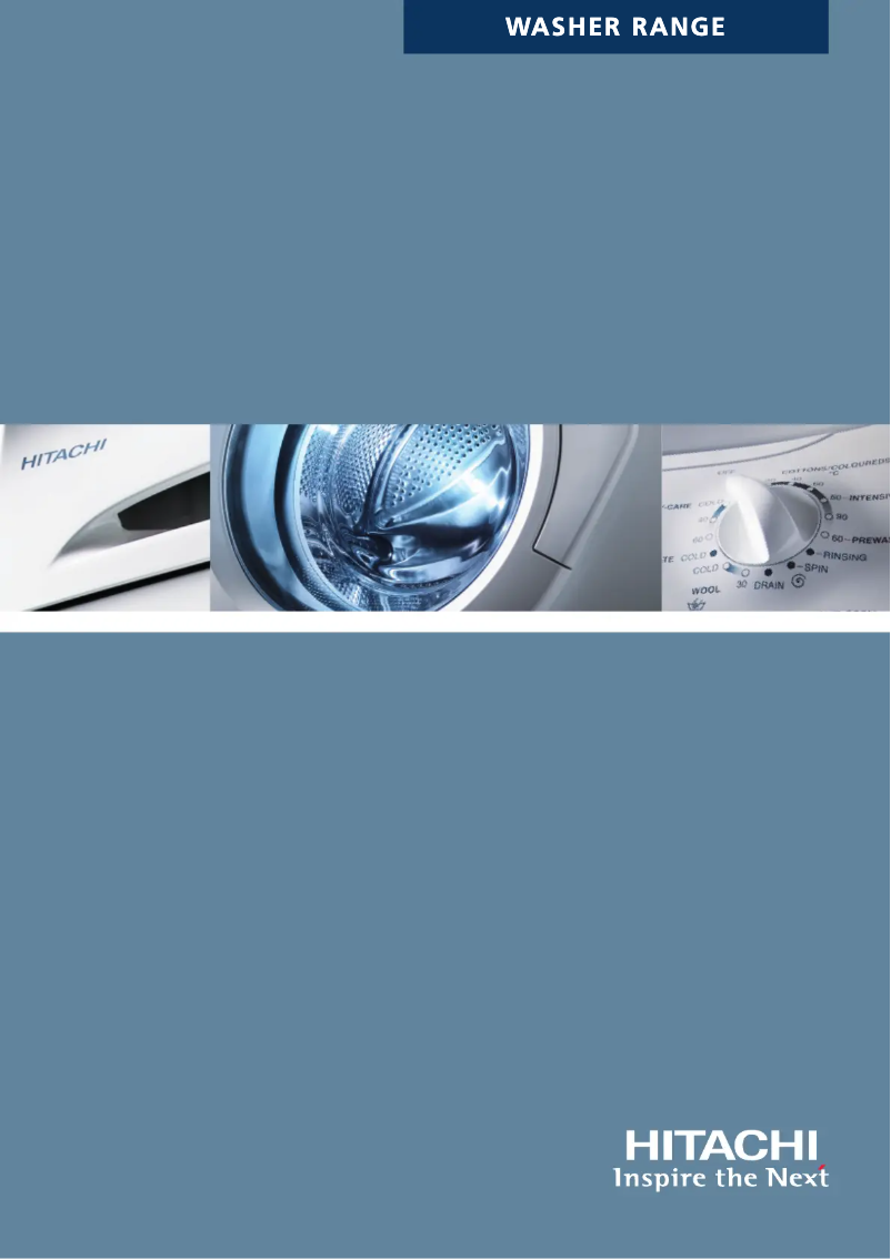 Page 1 de la notice Brochure Hitachi SF-H800PX