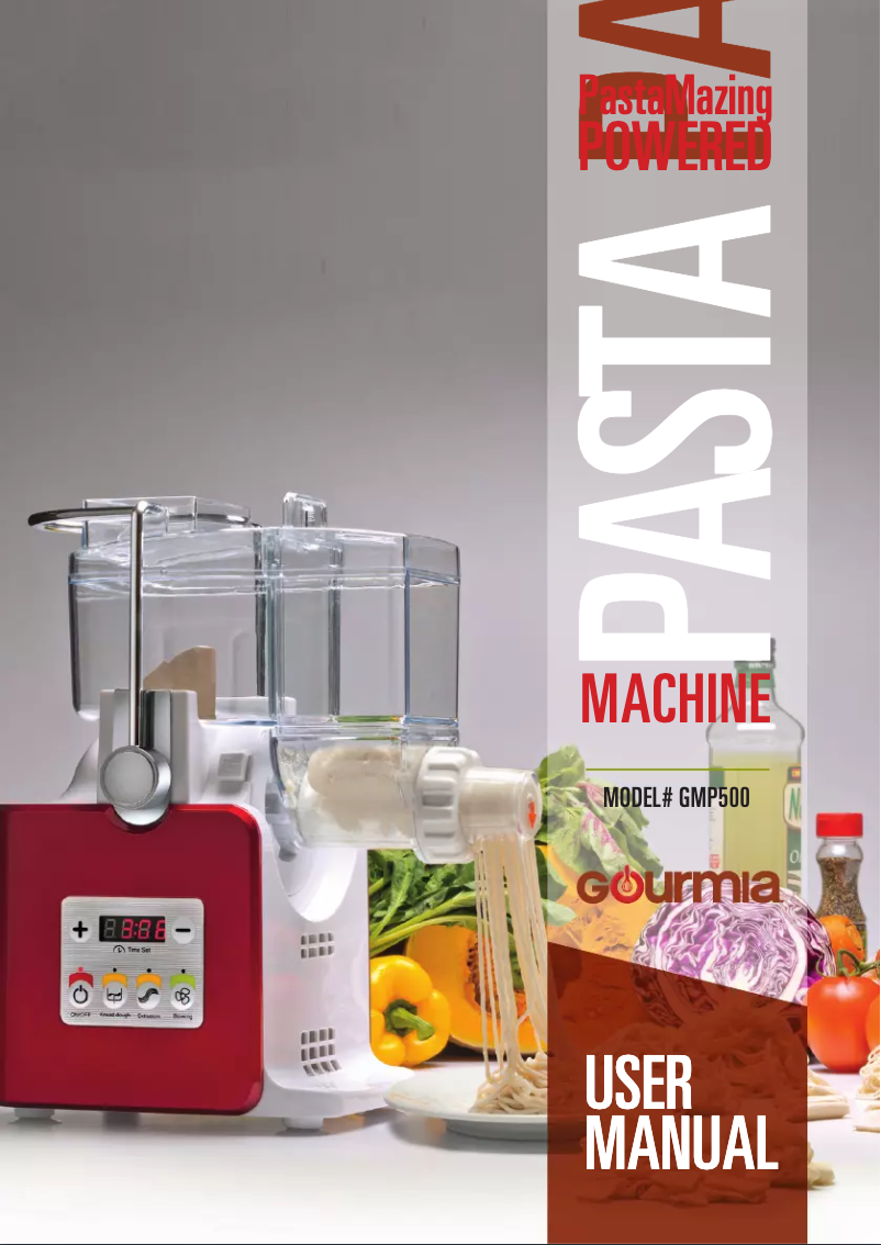 Image de la première page du manuel de l'appareil GPM500