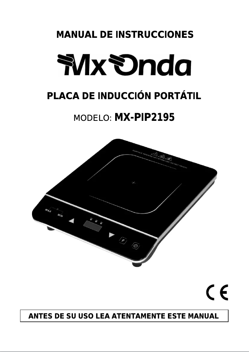 Page 1 de la notice Manuel utilisateur Mx Onda MX-PIP2195N