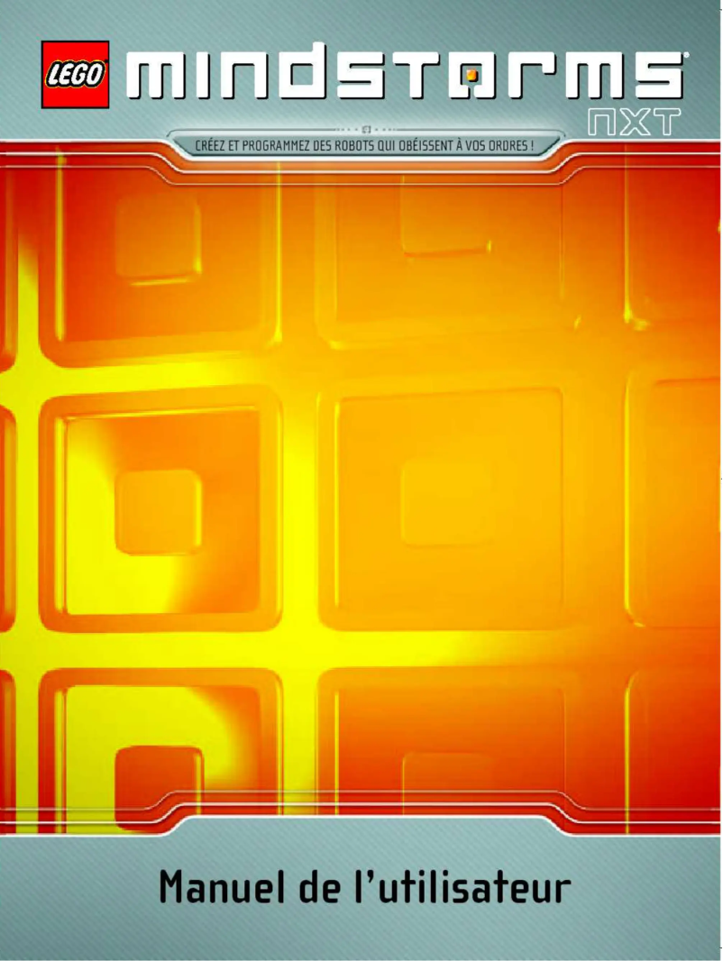 Page n°1 - Manuel utilisateur Lego Mindstorms NXT 8527