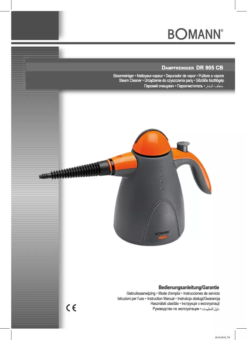 Page 1 de la notice Manuel utilisateur Bomann DR 905 CB