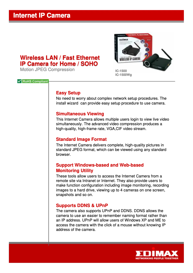 Image de la première page du manuel de l'appareil IC-1500